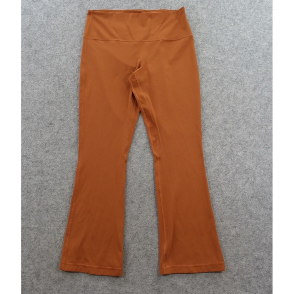 Lululemon Leggings Womens 12 Copper Brown Align Mini Flare High Rise